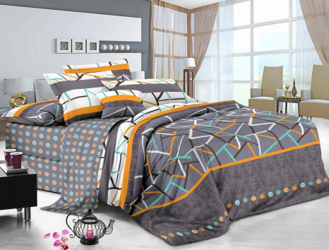 Тканина для постільної білизни Сатин S20-2 (A+B) - (60м+60м)