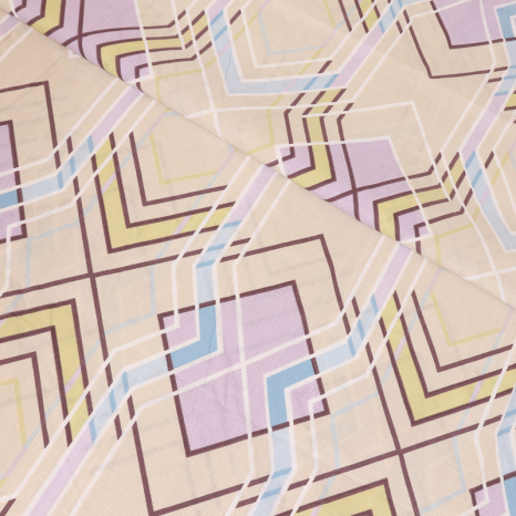 Тканина для постільної білизни Бязь "Gold" Lux GL3627pink