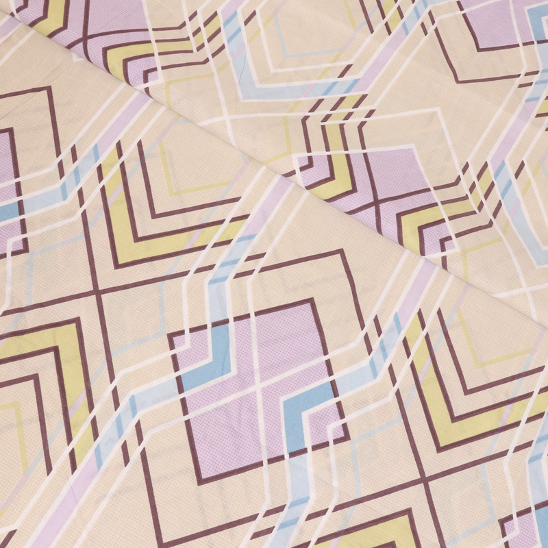 Тканина для постільної білизни Бязь "Gold" Lux GL3627pink