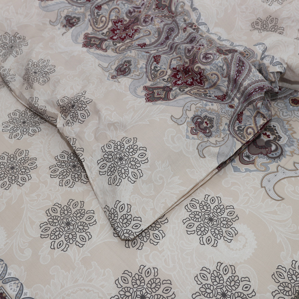 Двоспальний набір постільної білизни 180*220 із Бязі "Gold" №157035 Черешенка™