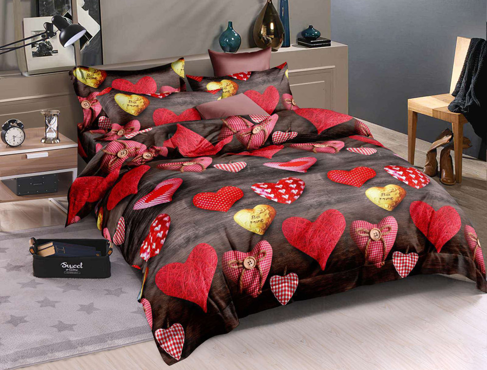 Евро макси набор постельного белья 200*220 из Ранфорса №183586 Черешенка™