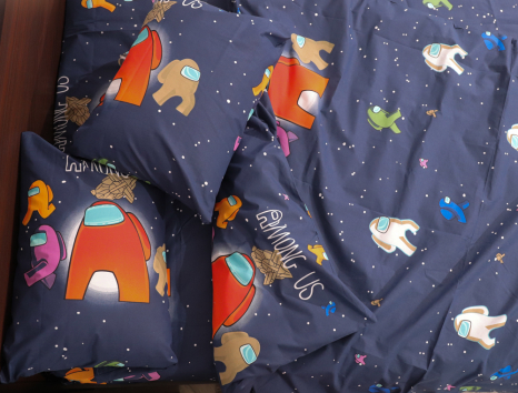 Полуторный набор постельного белья 150*220 из Бязи "Gold" №615184 Черешенка™