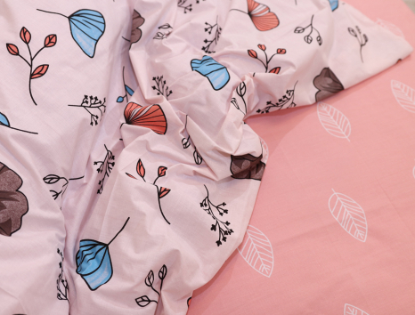 Полуторный набор постельного белья 150*220 из Бязи "Gold" №151417AB Черешенка™