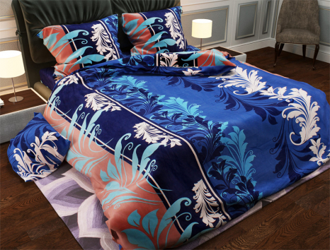 Євро-максі набір постільної білизни 200*220 із Бязі "Gold" №1530677 Черешенка™