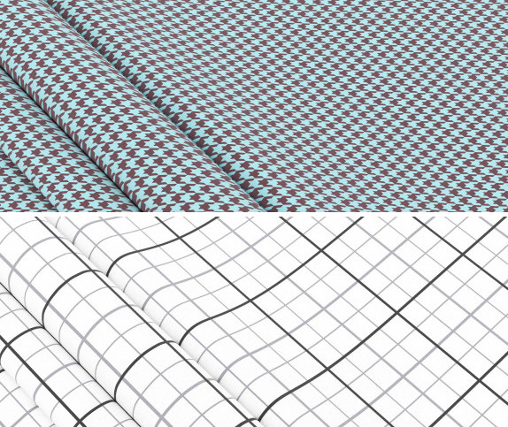 Ткань для постельного белья Бязь "Gold" Lux GL8073 (A+B) - (50м+50м)