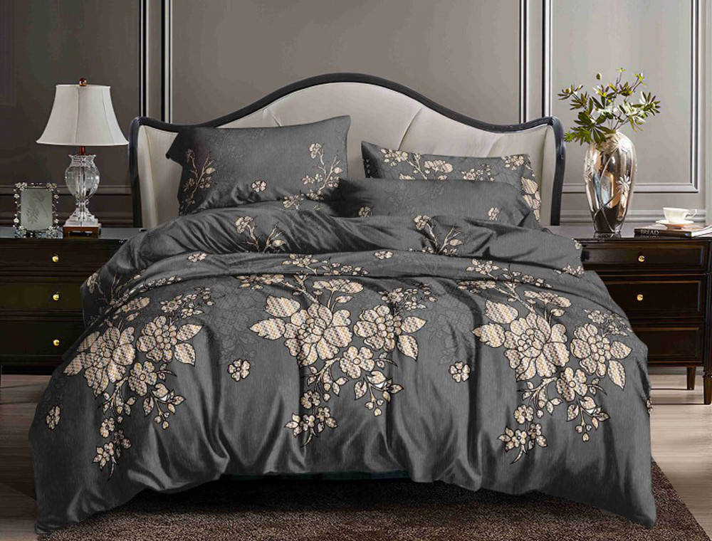 Полуторний набір постільної білизни 150*220 із полікотону №20171 Черешенька™