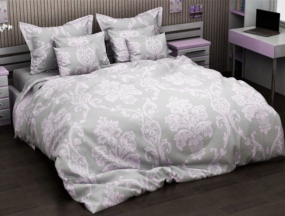 Полуторный набор постельного белья 150*220 из Бязи "Gold" №154026 Черешенка™