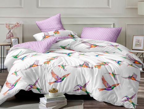 Тканина для постільної білизни Сатин S-80-11 (A+B) - (60м+60м)