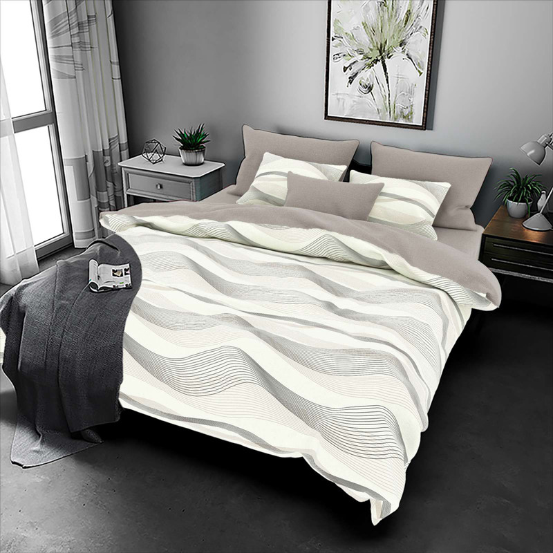 Тканина для постільної білизни Бязь "Gold" Lux GL8035 (A+B) - (50м+50м)