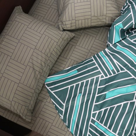 Семейный набор хлопкового постельного белья из Бязи "Gold" №151925AB Черешенка™