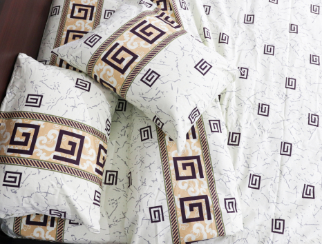 Полуторний набір постільної білизни 150*220 з Фланелі №954207 Черешенка™