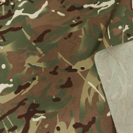 Тканина військова мультикам грета 230 г/м2 (50м) №5005