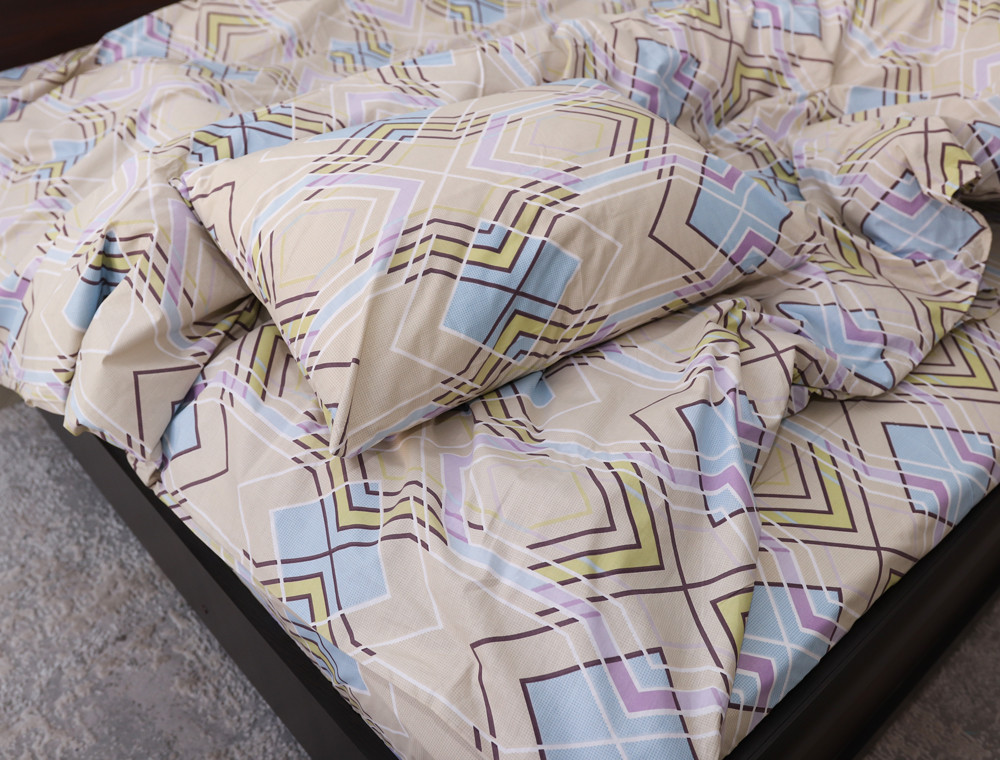 Семейный набор хлопкового постельного белья из Бязи "Gold" №153627 Черешенка™