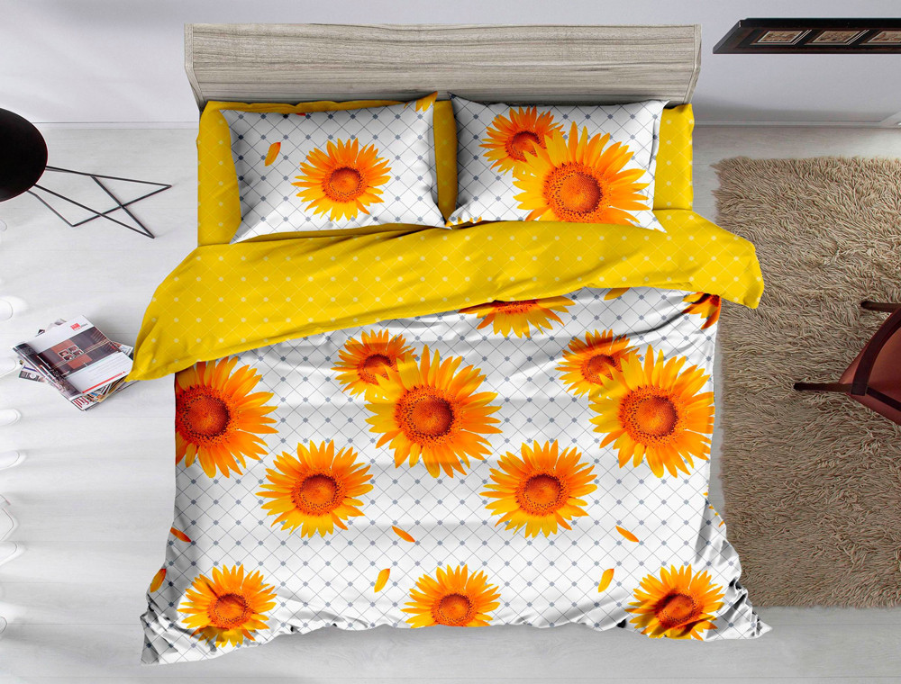 Ткань для постельного белья Сатин S-80-9 (A+B) - (60м+60м)