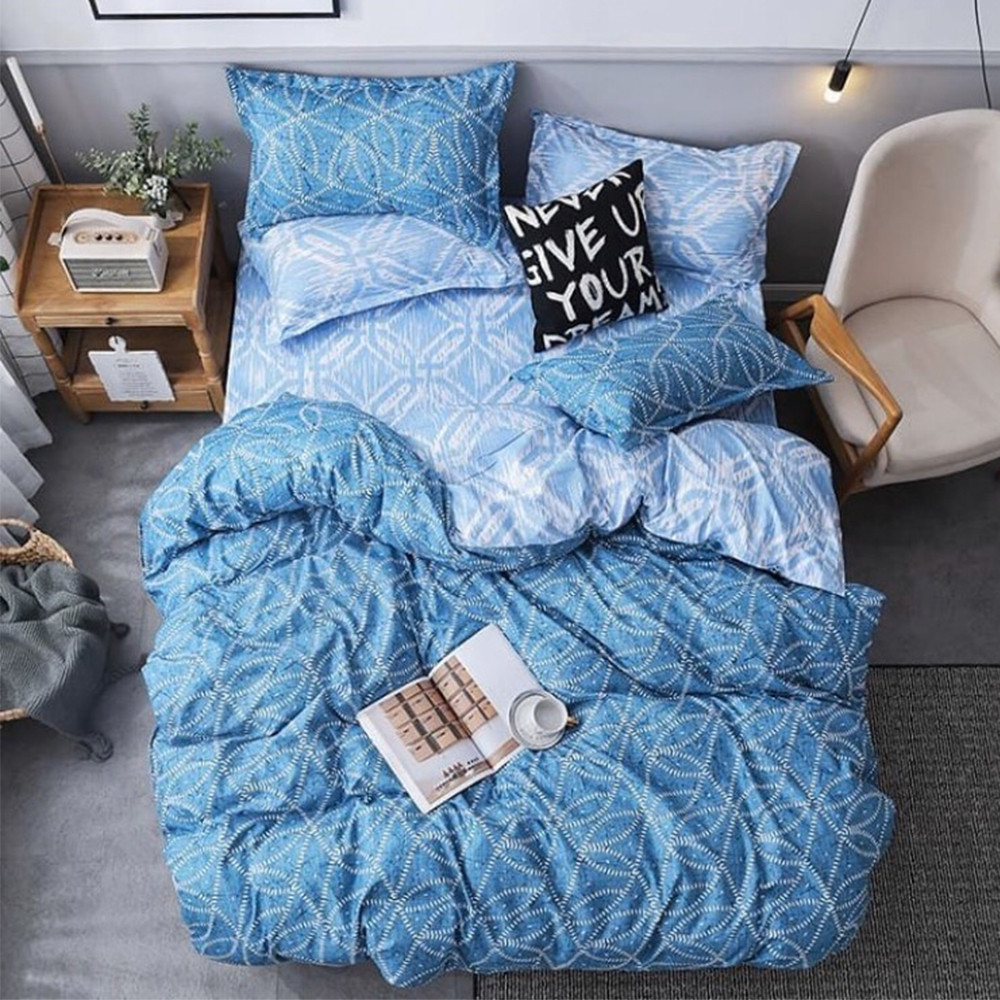 Євро-максі набір постільної білизни 200*220 із Бязі "Gold" №154070AB Черешенка™