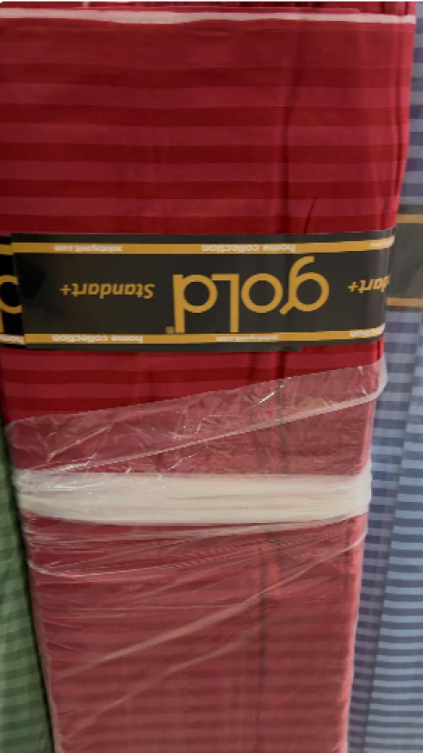 Тканина для постільної білизни Бязь "Gold" Lux однотонна GLST-RED (50м)