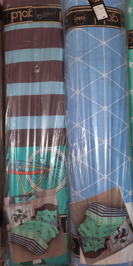 Тканина для постільної білизни Бязь "Gold" Lux дитяча GLB244 (A+B) - (50м+50м)