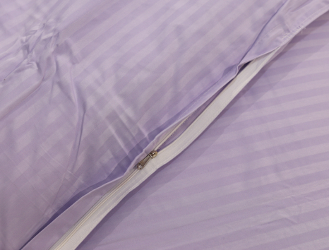 Евро макси набор постельного белья 200*230 из Страйп Сатина D-08