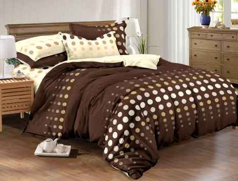 Ткань для постельного белья Сатин S44-5 (A+B) - (60м+60м)