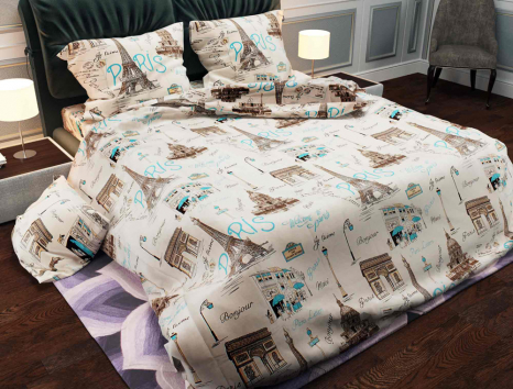 Тканина для постільної білизни Бязь "Gold" Lux GL628