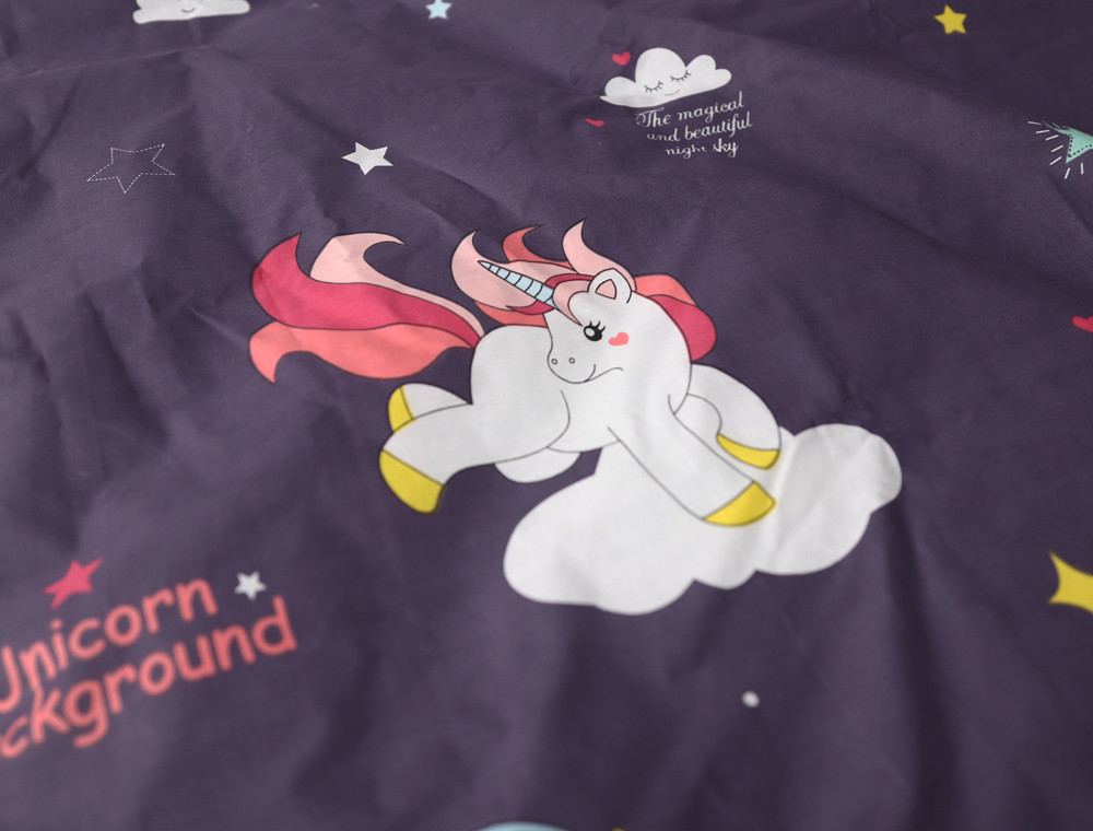 Полуторний набір постільної білизни 150*220 із Бязі "Gold" №164568AB Черешенка™