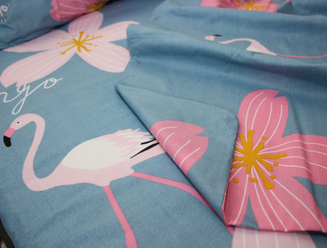 Двоспальний набір постільної білизни 180*220 із Бязі "Gold" №154109 Черешенка™