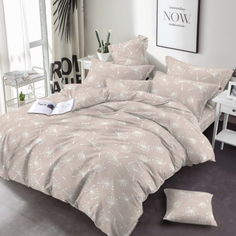 Ткань для постельного белья Бязь "Gold" Lux GL3371beige