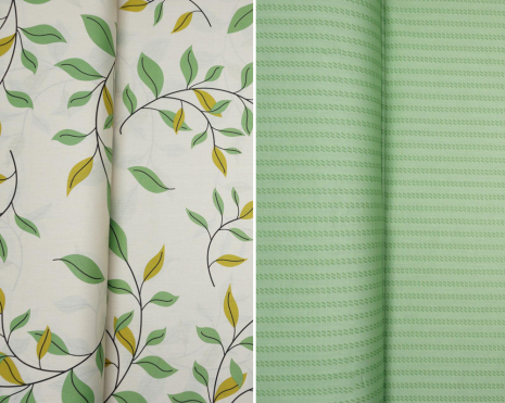 Ткань для постельного белья Бязь "Gold" Lux GL5008 (A+B) - (50м+50м)