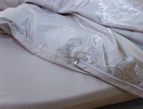 Євро-максі набір постільної білизни 200*220 із Жакарду №017AB KRISPOL™