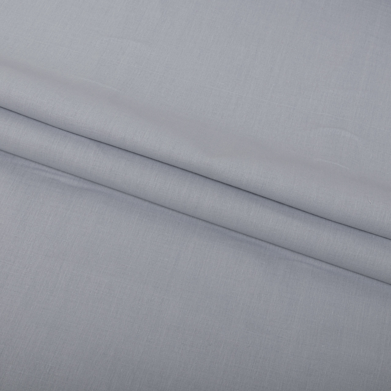 Тканина для постільної білизни Бязь "Gold" Lux однотонна GL3008silvergrey (50м)