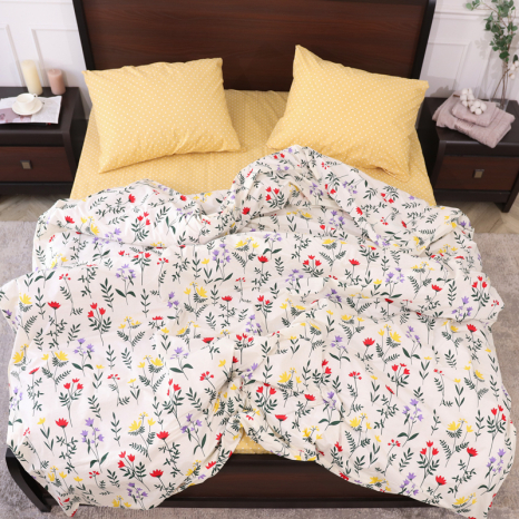 Євро-максі набір постільної білизни 200*220 із Бязі "Gold" №5113034AB Черешенка™