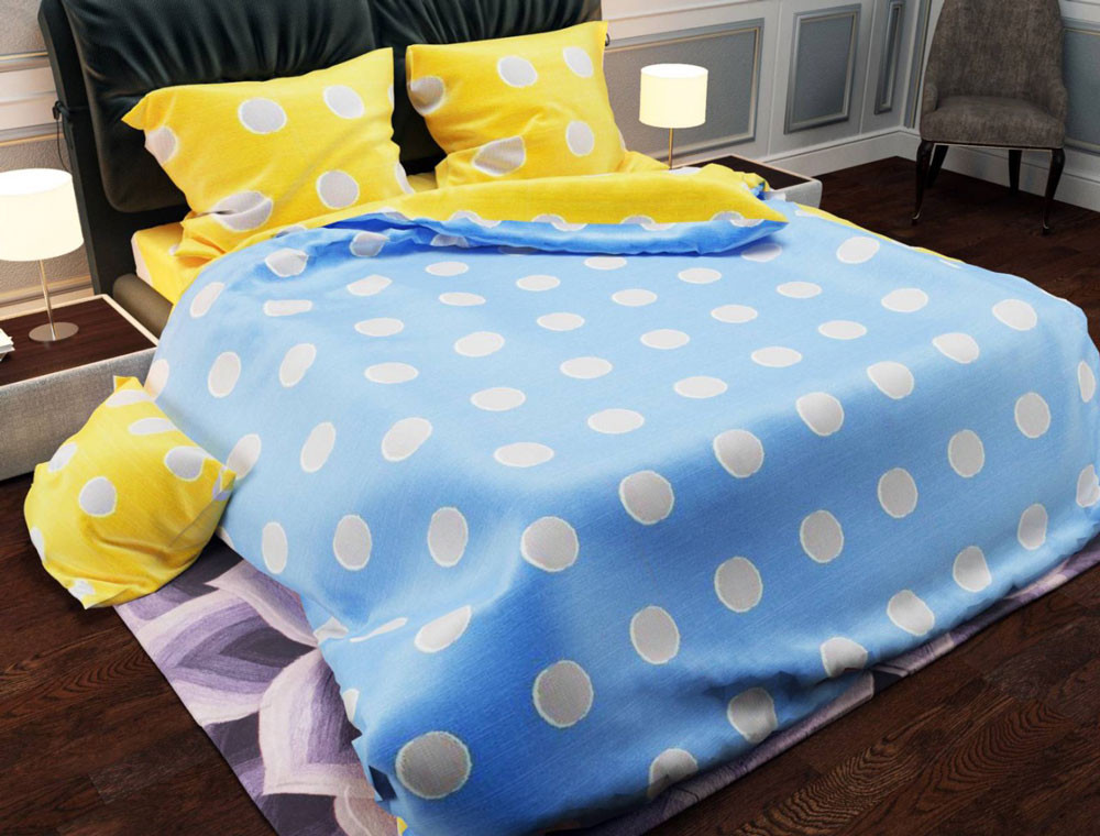 Ткань для постельного белья Бязь "Gold" Lux GL1276 (A+B) - (50м+50м)