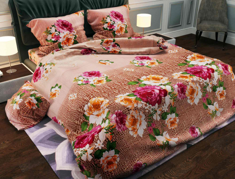 Тканина для постільної білизни Бязь "Gold" Lux GL550