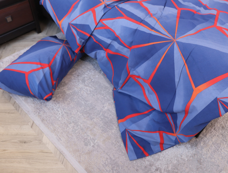 Семейный набор хлопкового постельного белья из Бязи "Gold" №151475 Черешенка™