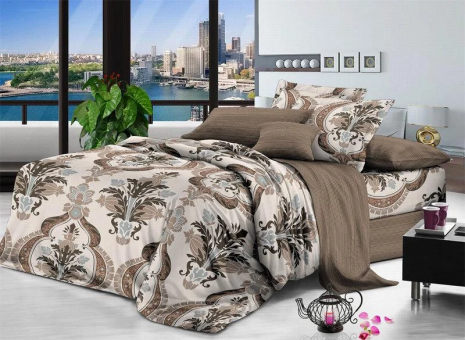 Ткань для постельного белья Сатин S18394 (50м)