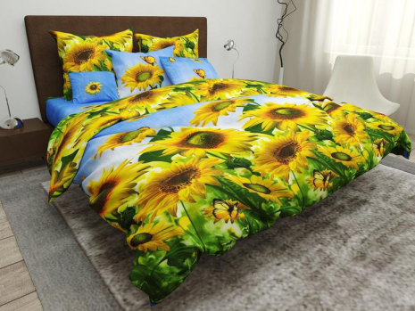 Тканина для постільної білизни Бязь "Gold" Lux GL4267