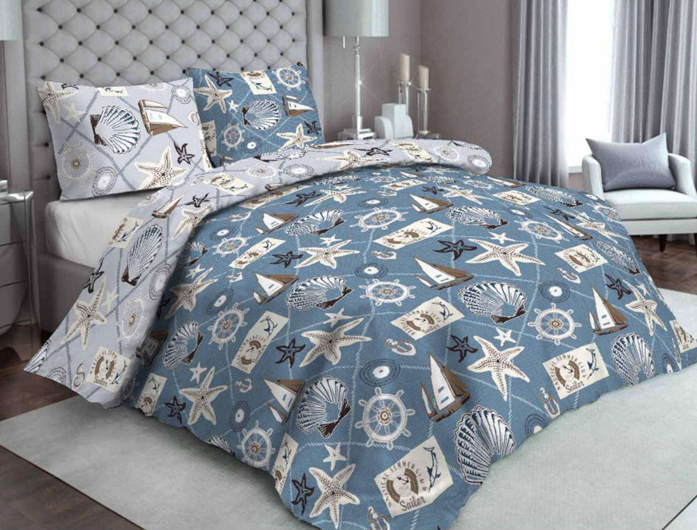 Ткань для постельного белья Бязь "Gold" Lux GL1786 (A+B) - (50м+50м)