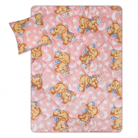 Комплект дитяча ковдра 105x135 + подушка 50x50 №2120