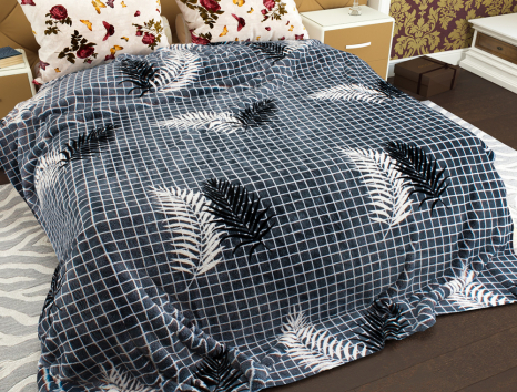 Полуторний флісовий плед №33480