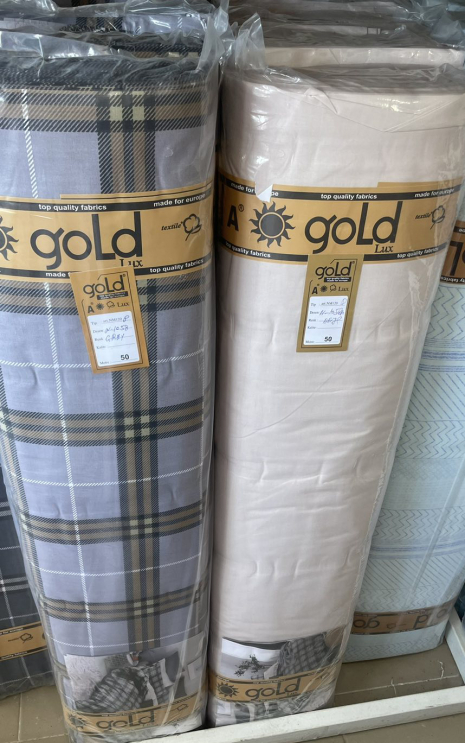 Тканина для постільної білизни Бязь "Gold" Lux GL1993 (A+B) - (50м+50м)