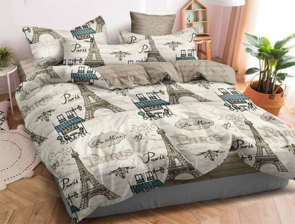 Ткань для постельного белья Сатин S-120 (A+B) - (60м+60м)