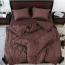 Семейный набор хлопкового постельного белья из Страйп Сатина №18-1312 Черешенка™