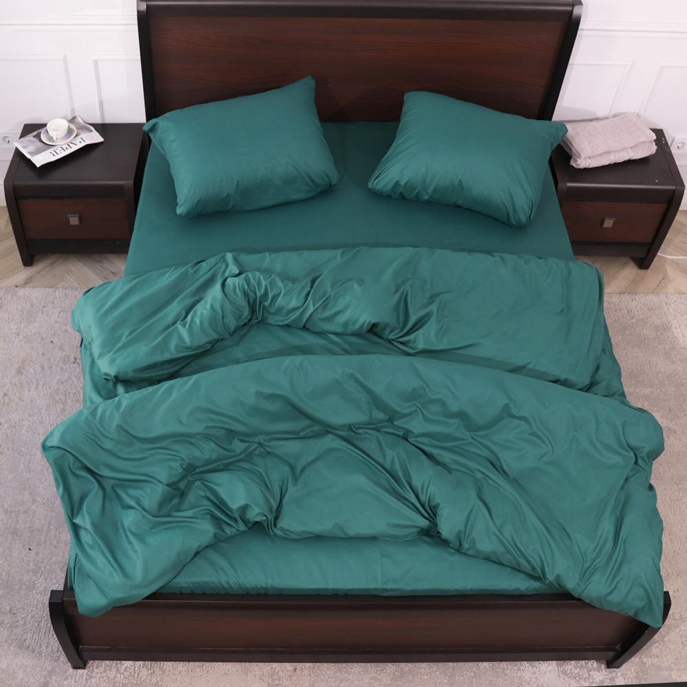 Двоспальний набір постільної білизни 180*220 із мікрофібри №202315 Черешенка™