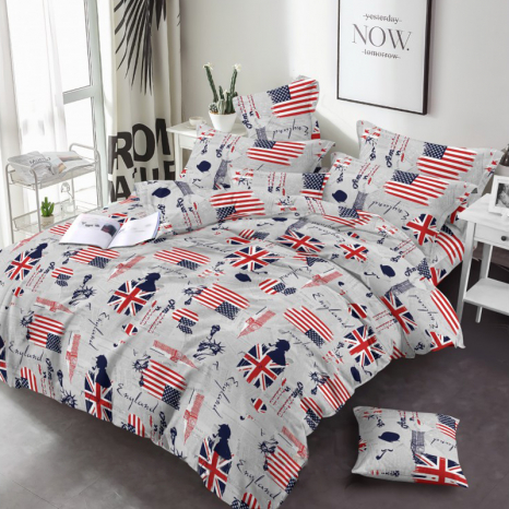 Тканина для постільної білизни Бязь "Gold" Lux GL034