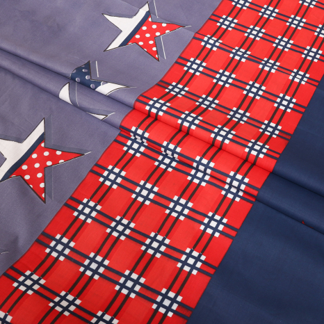 Ткань для постельного белья Бязь "Gold" Lux GL3838R (A+B) - (50м+50м)