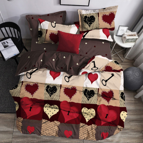 Тканина для постільної білизни Бязь "Gold" Lux GL1536 (A+B) - (50м+50м)