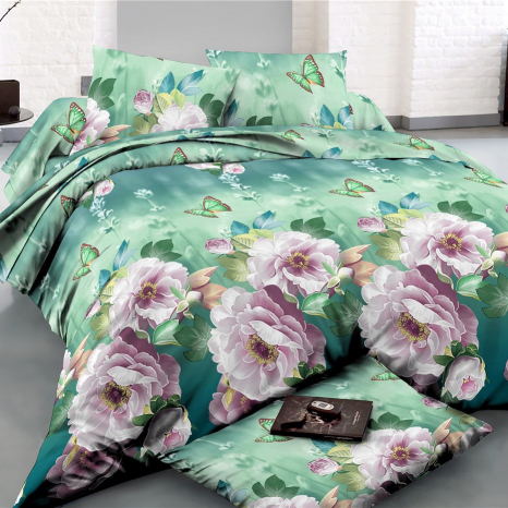 Ткань для постельного белья Сатин S-7528 (50м)