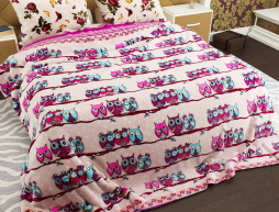 Двоспальний флісовий плед №33478