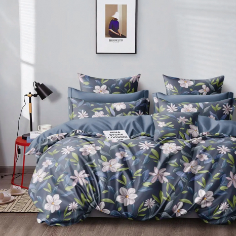 Двоспальний набір постільної білизни 180*220 із Бязі "Gold" №154951 Черешенка™