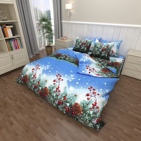 Ткань для постельного белья Бязь "Gold" Lux GL7566